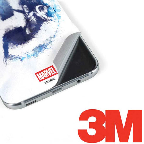 Marvel Avengers Blue Logo Galaxy S8 Plus Skin